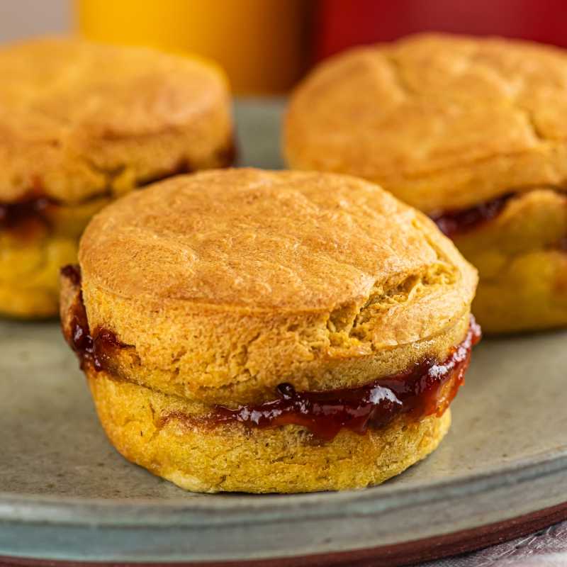 Muffin Milho Goiabada