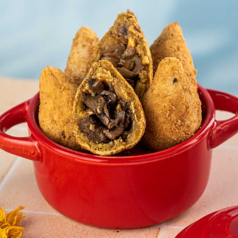 Coxinha Vegana Baroa Shitake