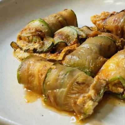 Rondele de Abobrinha Ricota e Cabra